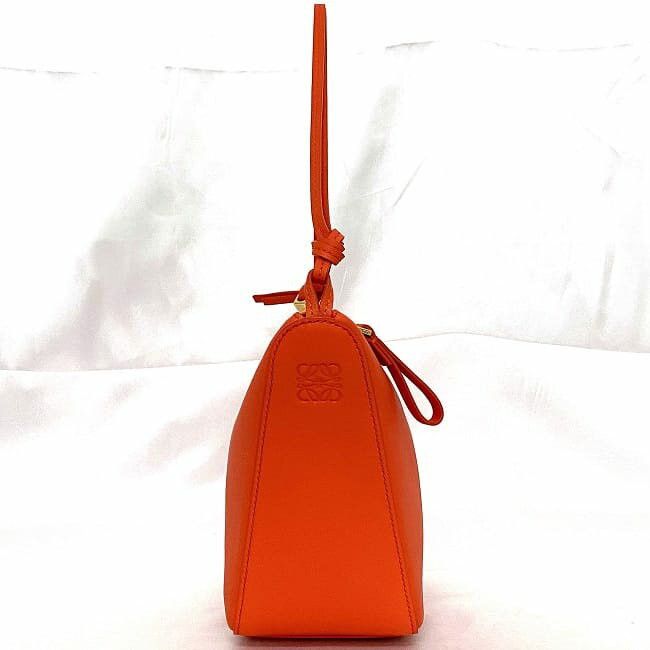 Loewe LOEWE Handbag Orange Leather Size ONE SIZE - 3 Thumbnail