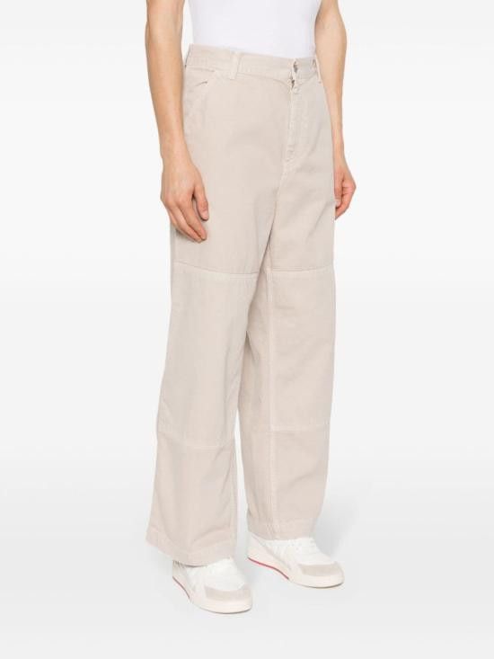 Carhartt Wip CARHARTT WIP Men Straight Pants I033124 1YC4J Beige Size US 28 / EU 44 - 4 Thumbnail