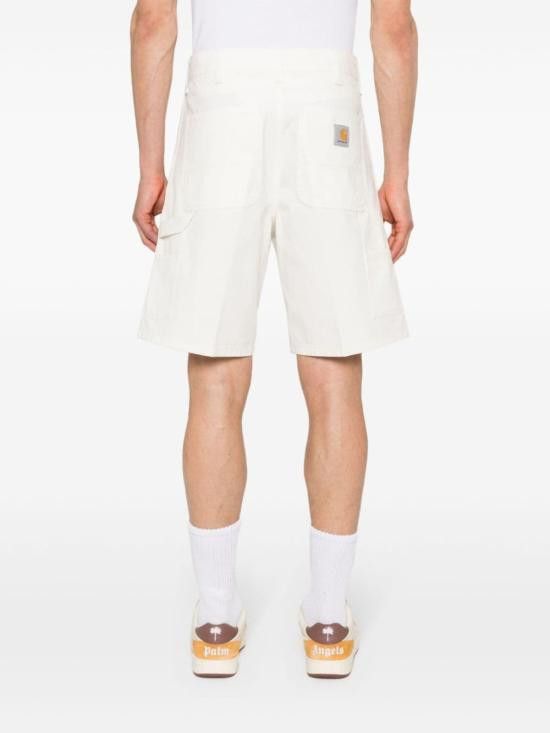Carhartt Wip CARHARTT WIP Men Shorts I033118 D602 White Size US 32 / EU 48 - 5 Thumbnail