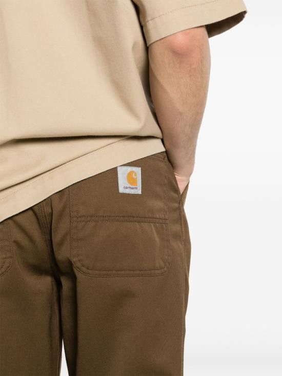 Carhartt Wip CARHARTT WIP Men Straight Pants I020075 1ZD0232 Brown Size US 29 - 2 Thumbnail