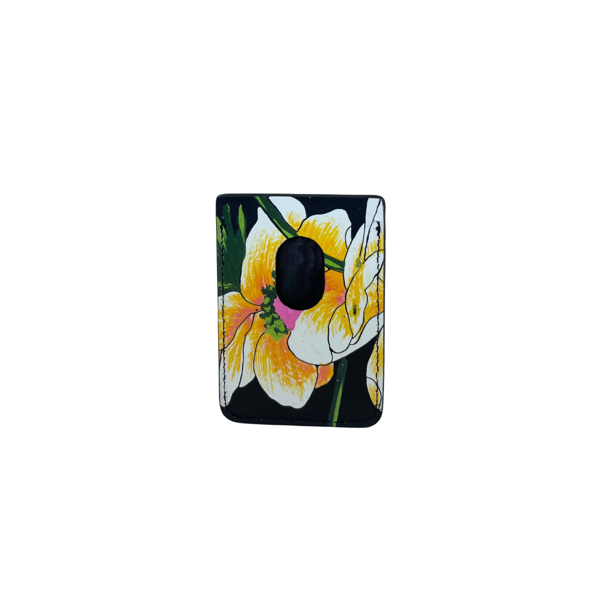 Balenciaga cash iphone magnet cardholder flora Size ONE SIZE - 3 Thumbnail