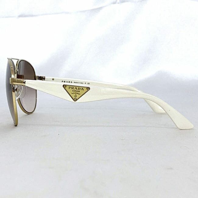 Prada PRADA Sunglasses Brown Plastic Size ONE SIZE - 3 Thumbnail