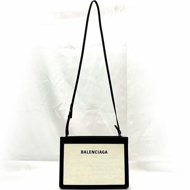Balenciaga BALENCIAGA Shoulder Bag Neutrals Cotton Size ONE SIZE - 2 Thumbnail