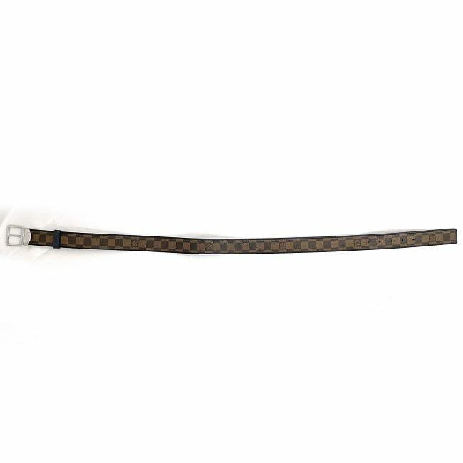 Louis Vuitton LOUIS VUITTON Belt Brown Cotton Size ONE SIZE - 2 Thumbnail