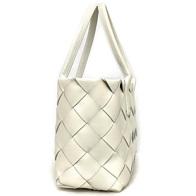 Bottega Veneta BOTTEGA VENETA Tote Bag White Leather Size ONE SIZE - 2 Thumbnail
