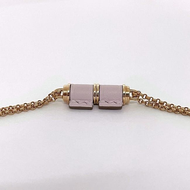 Hermes HERMES Necklace Pink Plated Size ONE SIZE - 3 Thumbnail