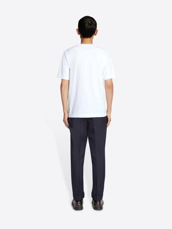 Dries Van Noten DRIES VAN NOTEN Men T-Shirts 241 021100 8600 001 White Size US L / EU 52-54 / 3 - 3 Thumbnail