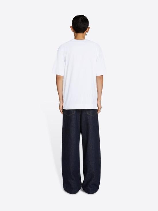 Dries Van Noten DRIES VAN NOTEN Men T-Shirts 241 021112 8603 001 White Size US XL / EU 56 / 4 - 3 Thumbnail
