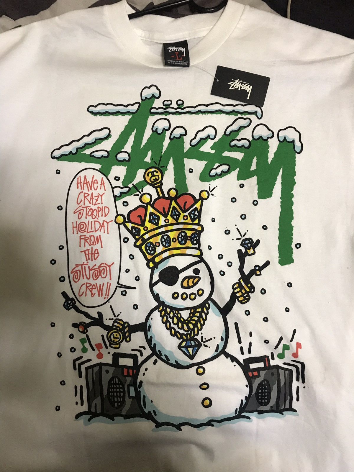 Stussy Stussy Christmas Tee *2008 | Grailed Stussy Stussy Christmas Tee *2008 | Grailed