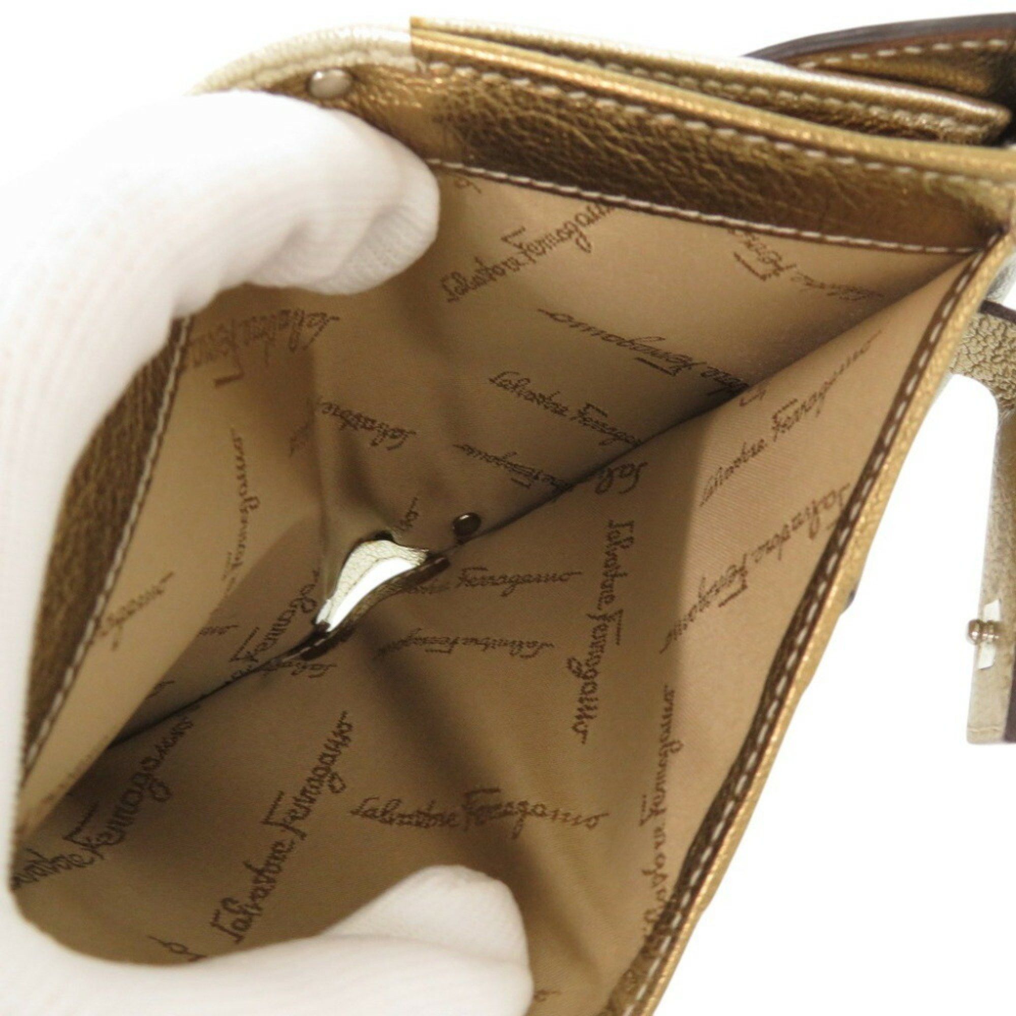 Salvatore Ferragamo Salvatore Ferragamo Gancini wallet Size ONE SIZE - 8 Thumbnail