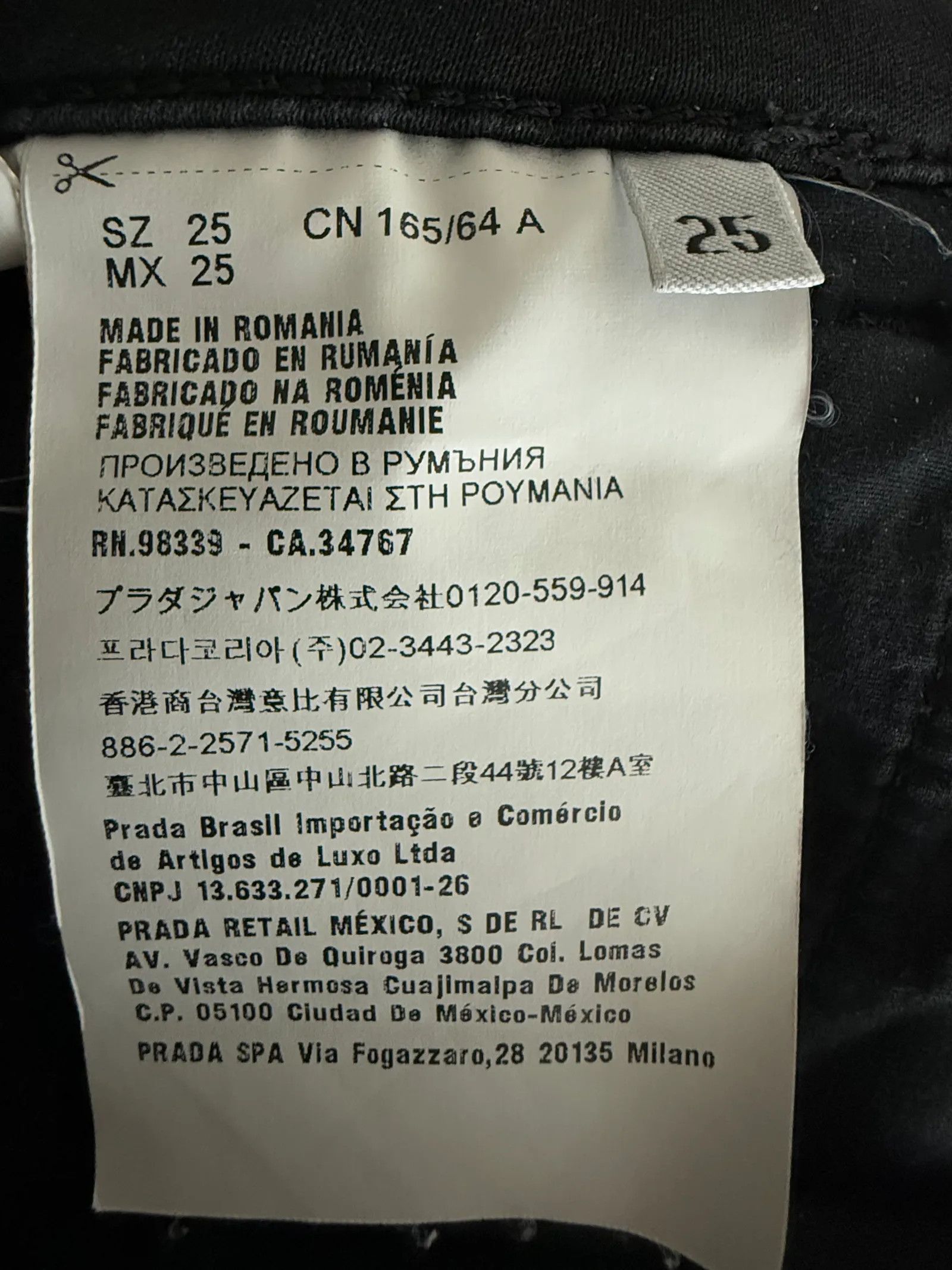 Prada Prada Jeans Size 25" / US 0 / IT 36 - 3 Thumbnail