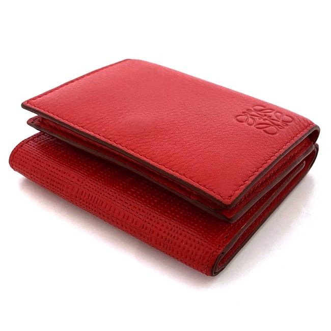 Loewe LOEWE Red Leather Size ONE SIZE - 3 Thumbnail