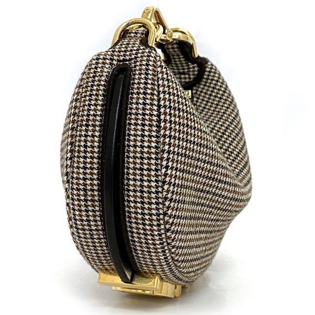 Fendi FENDI Handbag Brown Cotton Size ONE SIZE - 2 Thumbnail