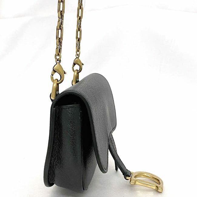 Dior DIOR Mini Bag Black Leather Size ONE SIZE - 2 Thumbnail