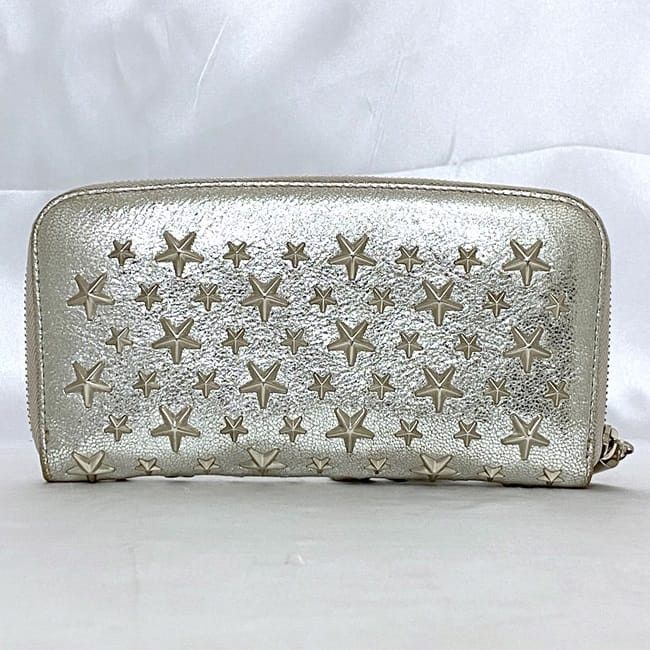 Jimmy Choo JIMMY CHOO Silver Leather Size ONE SIZE - 2 Thumbnail