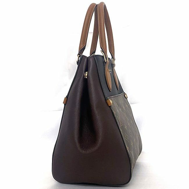 Louis Vuitton LOUIS VUITTON Tote Bag Brown Cotton Size ONE SIZE - 2 Thumbnail