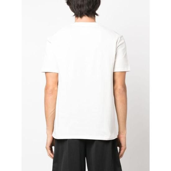 Jil Sander JIL SANDER Men T-Shirts J20103 J47GC0122 102 WHITE Size US XL / EU 56 / 4 - 4 Thumbnail