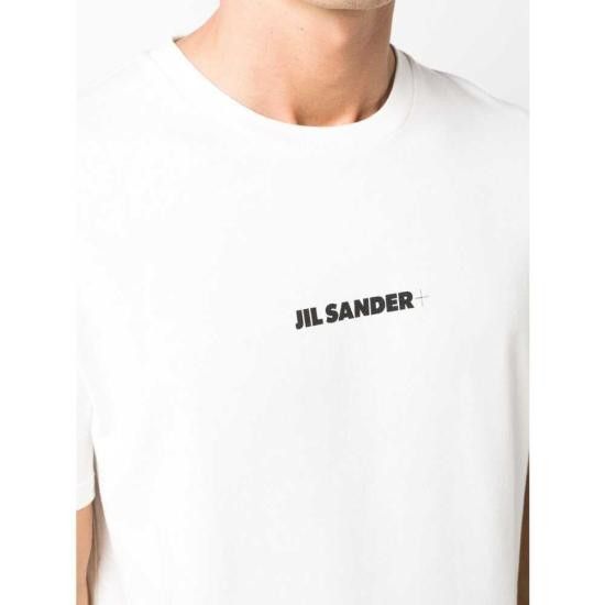 Jil Sander JIL SANDER Men T-Shirts J20103 J47GC0122 102 WHITE Size US XL / EU 56 / 4 - 3 Thumbnail