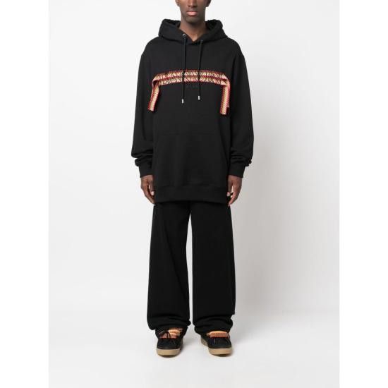 Lanvin LANVIN Men Sweatshirts RM HO0009 J199 P24 10 BLACK Size US L / EU 52-54 / 3 - 2 Thumbnail