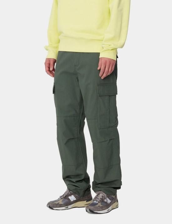 Carhartt Wip CARHARTT WIP Men Straight Pants I032467 29N 02 Green Size US 30 / EU 46 - 3 Thumbnail