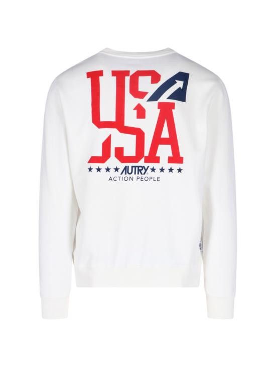 AUTRY AUTRY Men Hoodies SWIM2321 ACTION WHITE White Size US L / EU 52-54 / 3 - 2 Thumbnail