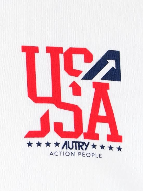 AUTRY AUTRY Men Hoodies SWIM2321 ACTION WHITE White Size US S / EU 44-46 / 1 - 5 Thumbnail