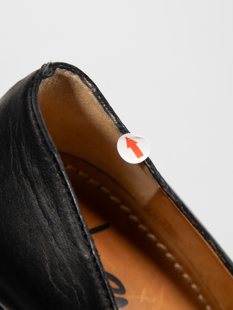 Lanvin Black Leather Platform Almond Toe Pumps Size US 8.5 / IT 38.5 - 9 Thumbnail