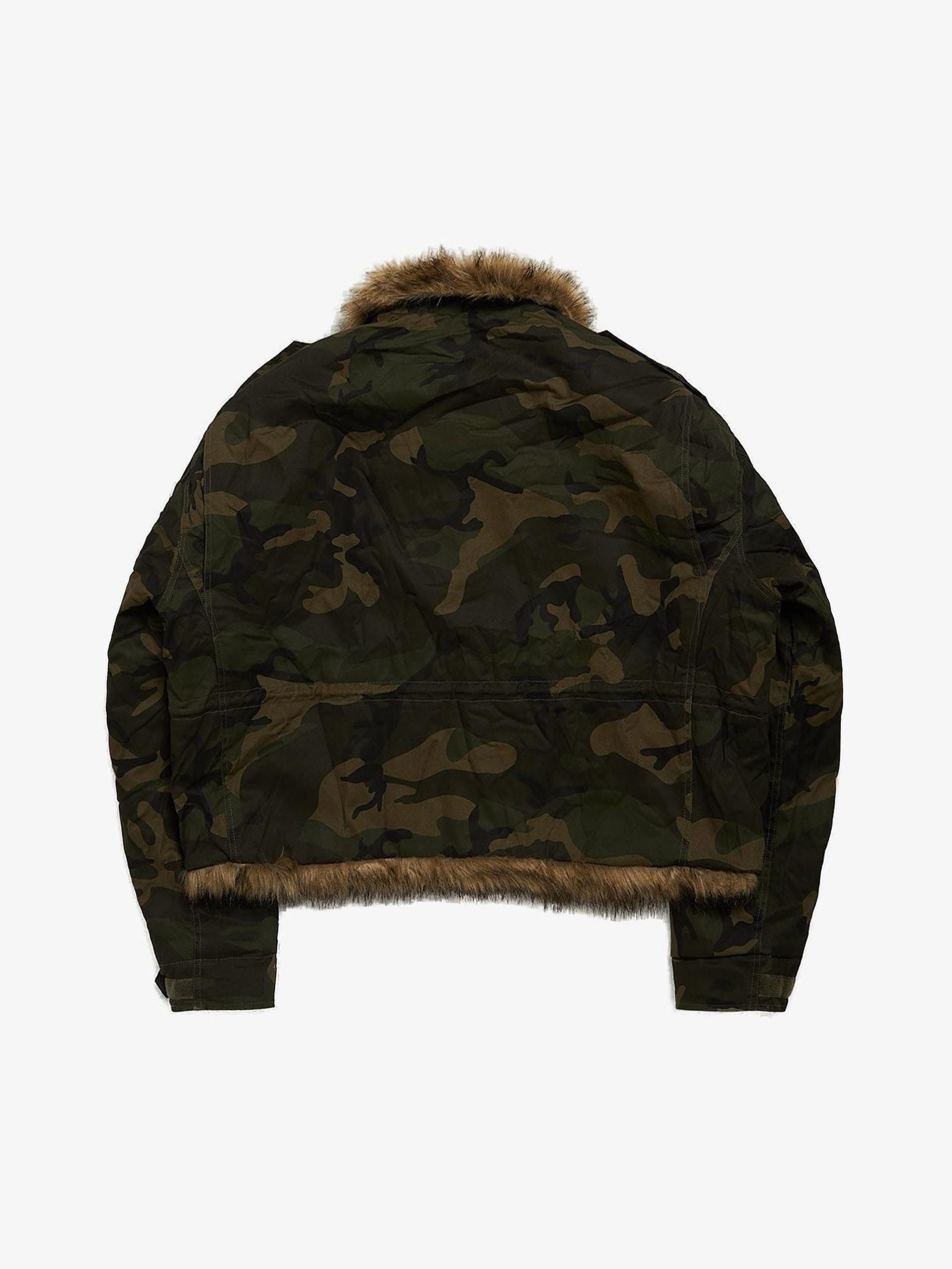 PROJECT G/R Fur Military Field Jacket Size US M / EU 48-50 / 2 - 2 Thumbnail