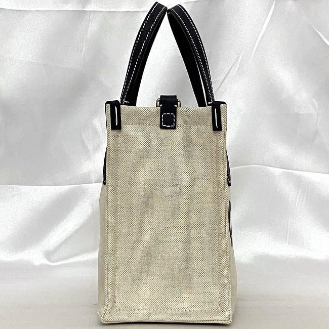 Gucci GUCCI Handbag Neutrals Cotton Size ONE SIZE - 3 Thumbnail