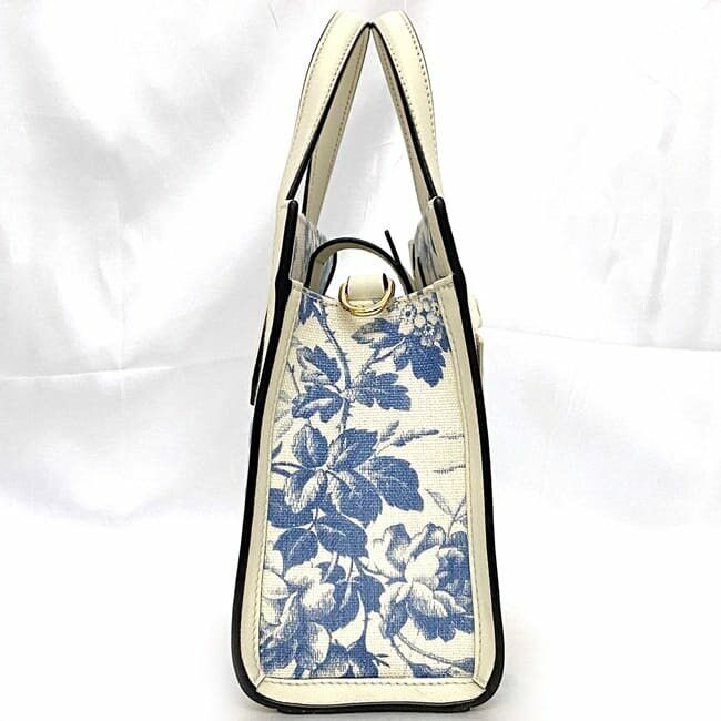 Gucci GUCCI Handbag White Cotton Size ONE SIZE - 3 Thumbnail