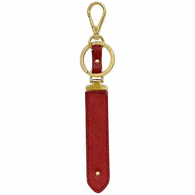 Prada PRADA Red Leather Size ONE SIZE - 2 Thumbnail