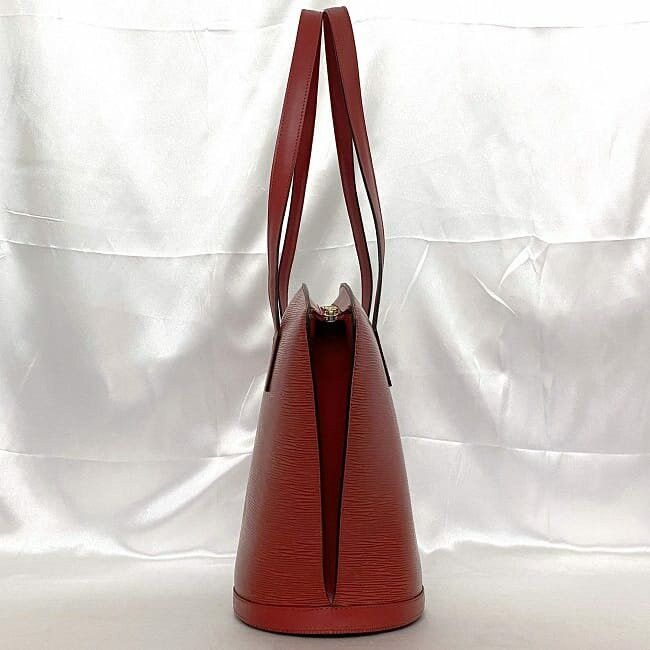 Louis Vuitton LOUIS VUITTON Tote Bag Red Leather Size ONE SIZE - 2 Thumbnail
