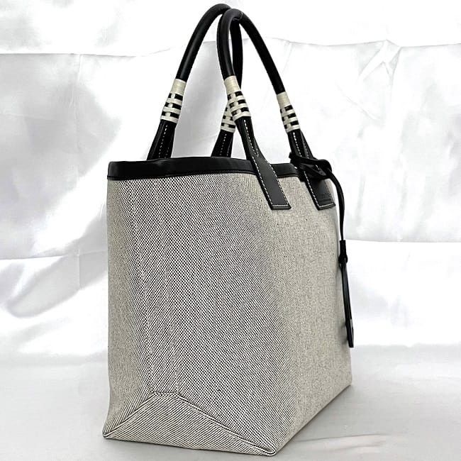 Hermes HERMES Tote Bag Grey Cotton Size ONE SIZE - 2 Thumbnail