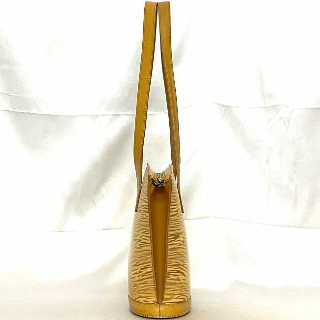Louis Vuitton LOUIS VUITTON Tote Bag Yellow Leather Size ONE SIZE - 2 Thumbnail