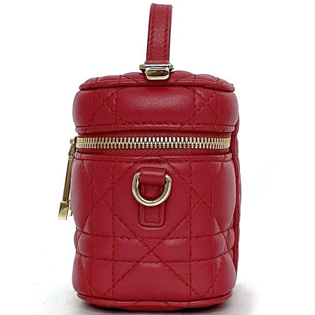 Dior DIOR Mini Bag Red Leather Size ONE SIZE - 3 Thumbnail