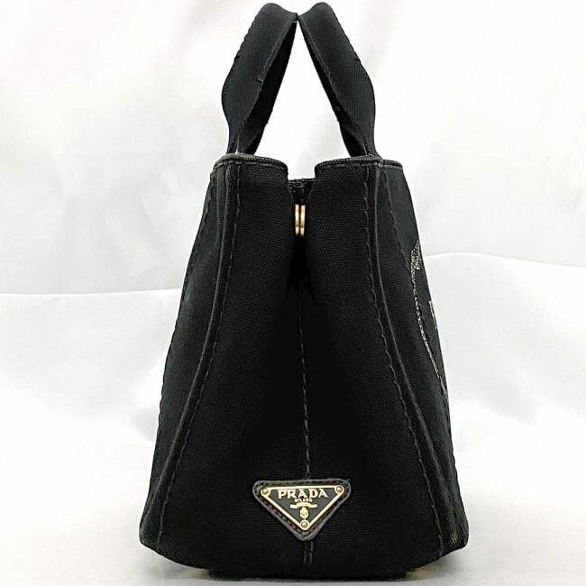 Prada PRADA Tote Bag Black Cotton Size ONE SIZE - 2 Thumbnail