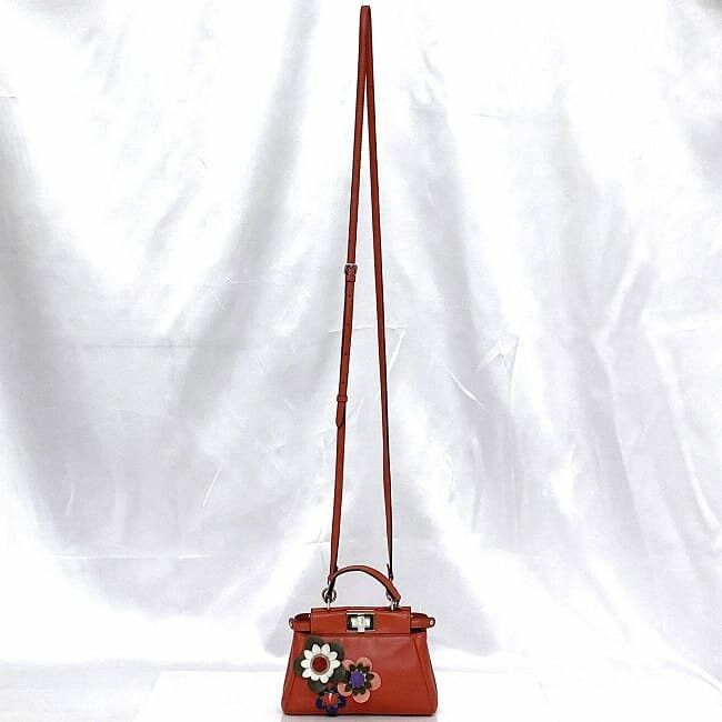 Fendi FENDI Mini Bag Red Leather Size ONE SIZE - 2 Thumbnail