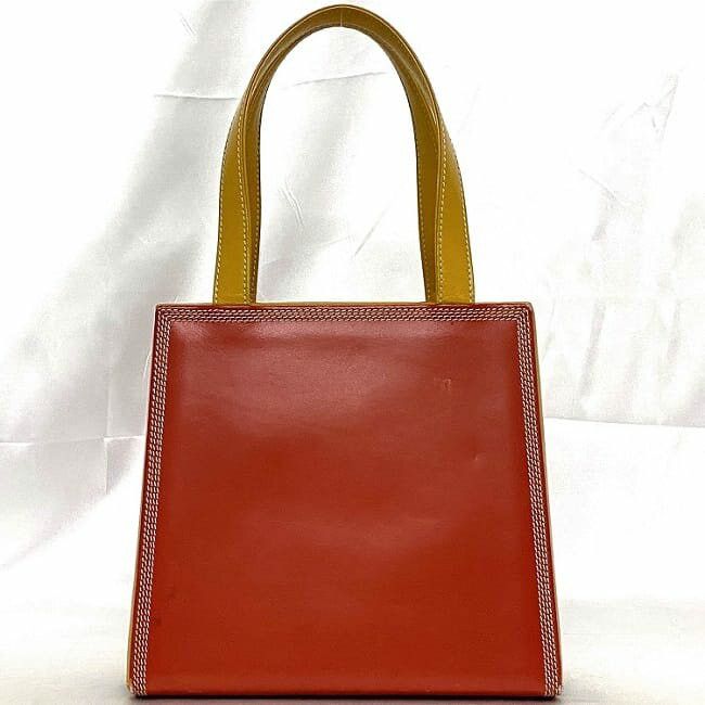 Loewe LOEWE Handbag Red Leather Size ONE SIZE - 3 Thumbnail