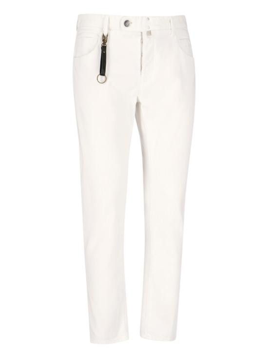 Incotex INCOTEX Men Denim Pants BDPX0001SLIM 00530 111 White Size US 30 / EU 46 - 2 Thumbnail