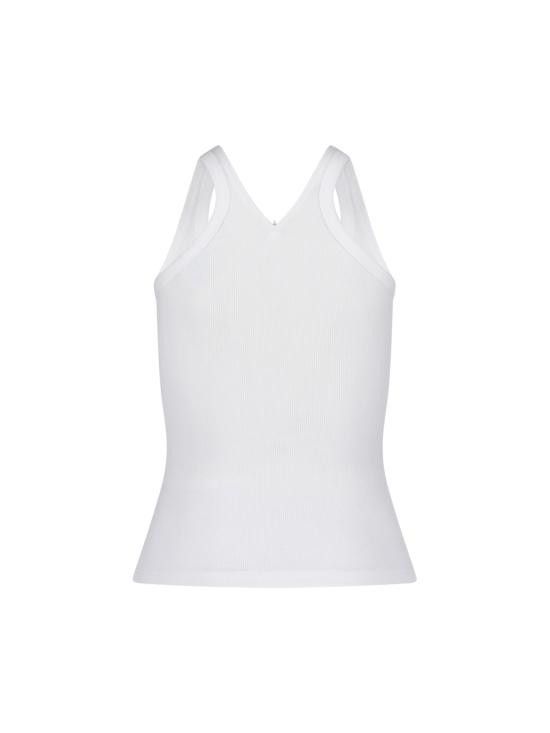 Courreges COURREGES Women Tops 324JDE079JS0121 0001 White Size L / US 10 / IT 46 - 2 Thumbnail