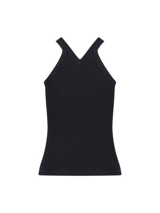 Courreges COURREGES Women Tops 324JDE079JS0121 9999 Black Size L / US 10 / IT 46 - 2 Thumbnail