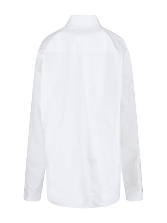 Balenciaga BALENCIAGA Women Shirts 794462 TQM30 9140 White Size S / US 4 / IT 40 - 2 Thumbnail