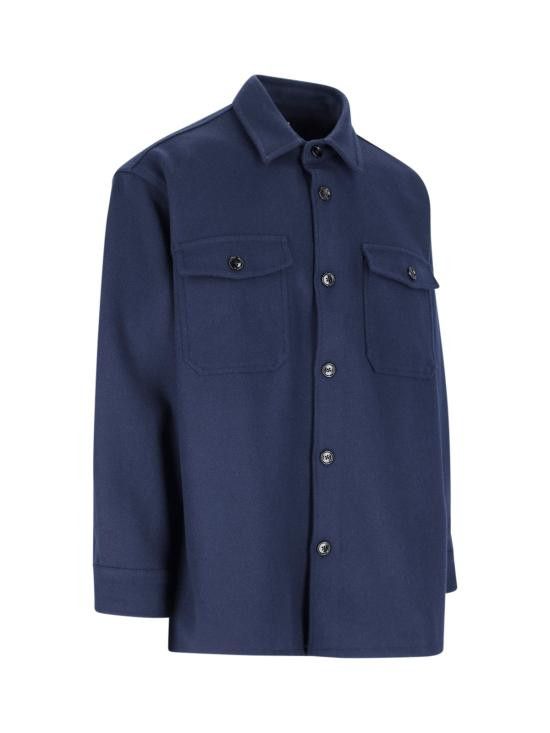AMI AMI Men Jacket UJK226 WV0016 430 Blue Size US M / EU 48-50 / 2 - 2 Thumbnail