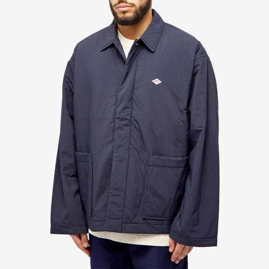 Danton DANTON Men Jacket DT A0374 NAVY Blue Size US M / EU 48-50 / 2 - 2 Thumbnail