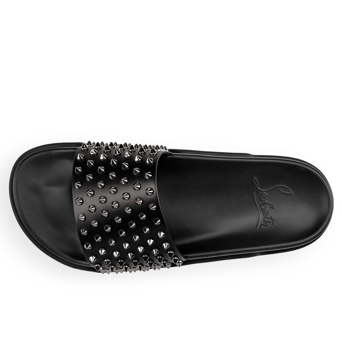 Christian Louboutin Pool Fun Black Size US 12 / EU 45 - 5 Thumbnail