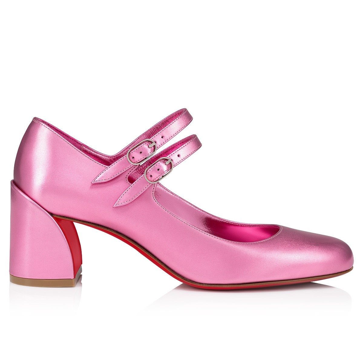 Christian Louboutin Miss Jane 55mm Pink Size US 6 / IT 36 - 2 Thumbnail