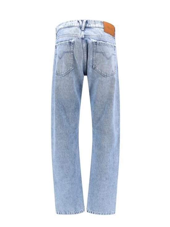 Versace VERSACE Men Denim Pants 10161091A11283 1D380 Blue Size US 34 / EU 50 - 2 Thumbnail
