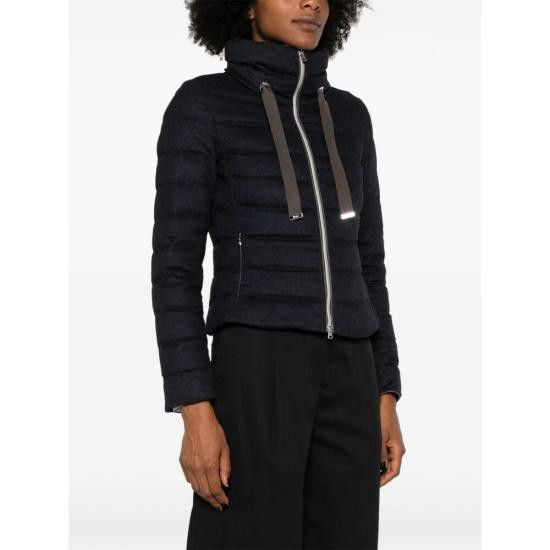 Herno HERNO Women Jackets 38087 PI00131DR 9200 BLUE Size L / US 10 / IT 46 - 5 Thumbnail