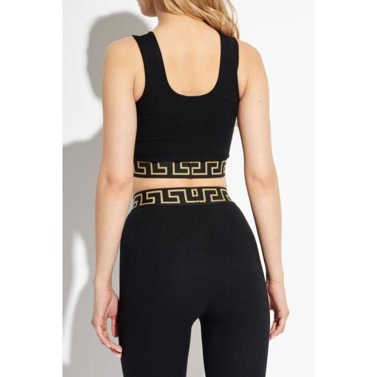 Versace VERSACE Women Tops 1A11143 1015878 1B000 BLACK Size S / US 4 / IT 40 - 4 Thumbnail