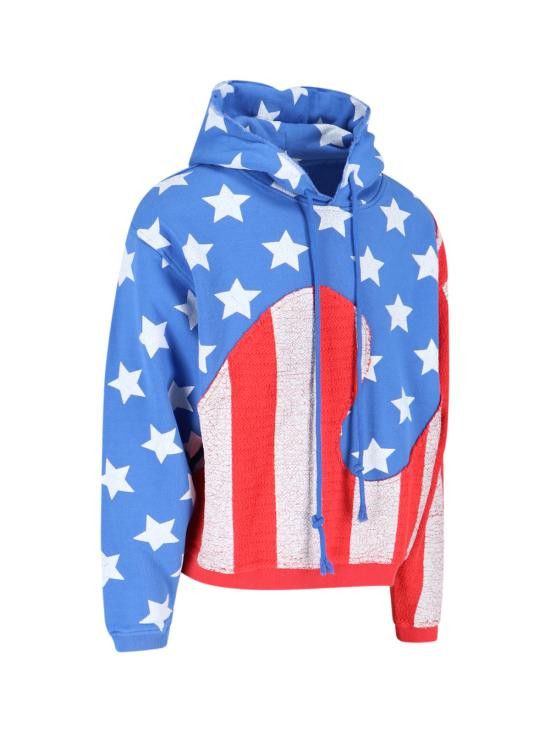 ERL ERL Women Hoodies ERL07T022 1 Blue Size M / US 6-8 / IT 42-44 - 2 Thumbnail